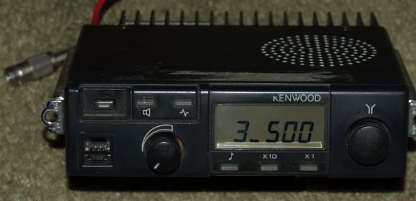 The Kenwood TK-09(T4) after conversion